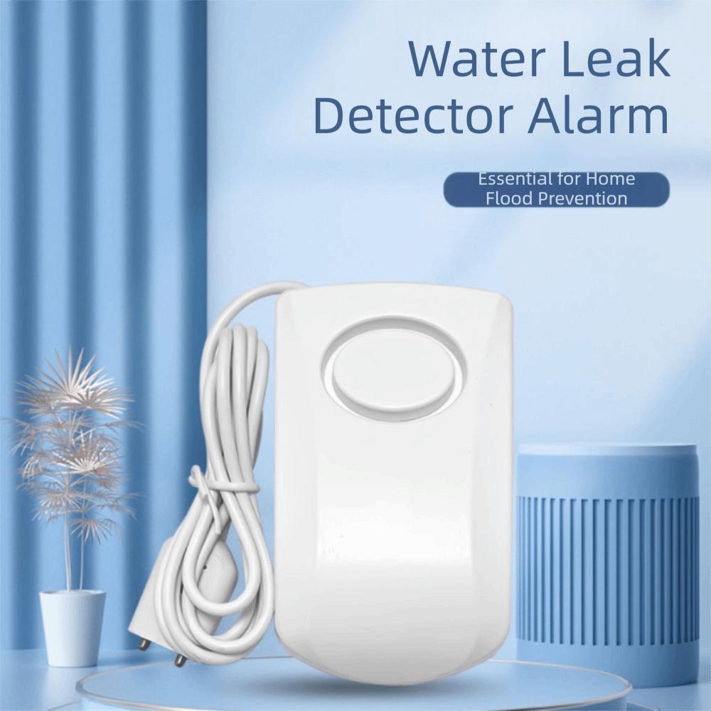 Independent Battery Flood Alarm Emergency Alert Water Leak Detector  Toilet Protection