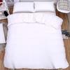 White Cotton Bedding Set 4 Piece Hotel Motel Linen 1.5m 1.8m 2.0m Beds Modern Minimalist