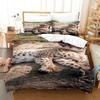 New Animal Leopard Bedding Sets Quilt Bed Cover Comforter Duvet Cover Pillow Case 2-3 Pieces Sets Kids Adult Bedroom Decoration