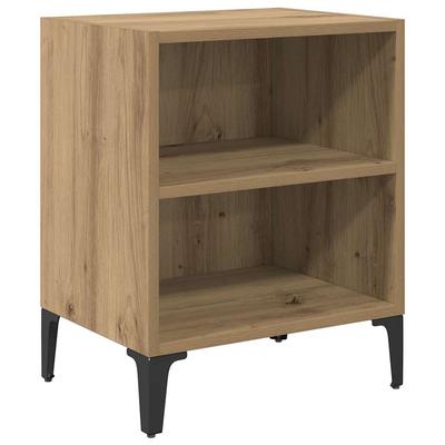 Nightstand Artisan Oak 40 X 30 X 50 Cm Engineered Wood