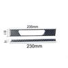 Carbon Fiber Cheat Heated Button Trim Cover For Honda Civic Coupe 2013-2015