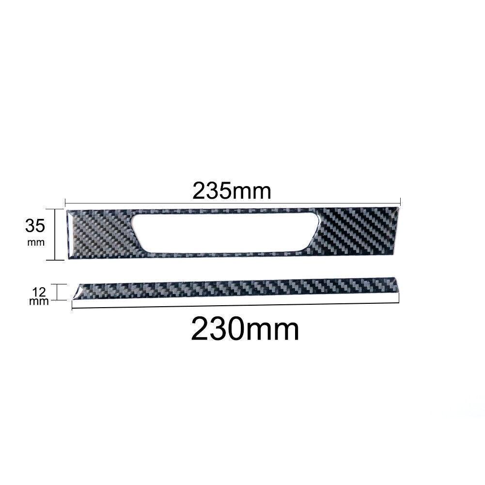 Carbon Fiber Cheat Heated Button Trim Cover For Honda Civic Coupe 2013-2015