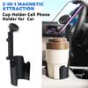 Uchwyt na kubek i tablet do samochodu Uchwyt na telefon Rozszerzacz Wielofunkcyjny Adapter wsparcia do wnętrza samochodu Organizer na napoje Akcesoria do przechowywania
