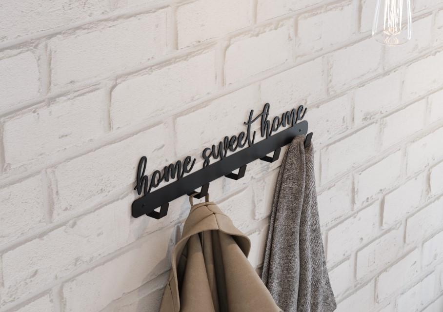 WS15 hanger, home sweet home 2, black structured