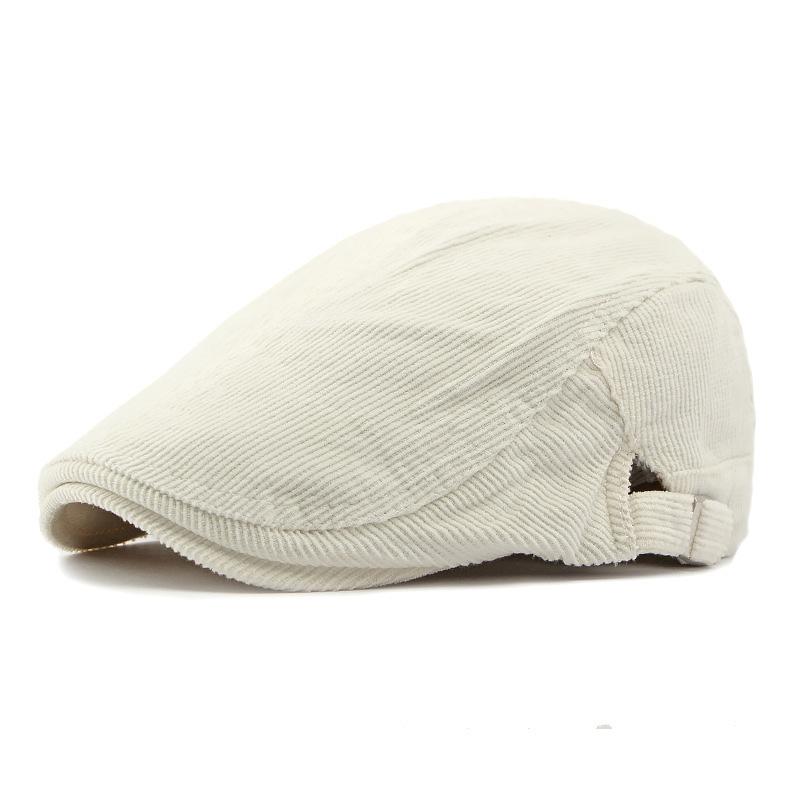 Men Beret Women Autumn Winter Cap British Retro Painter Cap Forward Cap