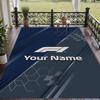 Custom Text Printed Rug F1 Non Slip Floor Carpet For Home Room Decor