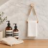 Wood  Rope Toilet Paper Holder Wooden Color Tissue Holder  Bathroom Kitchen Brdroom