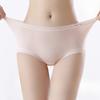 Plus Size Women's Spring and Autumn Cotton Mid Waist Traceless Panties