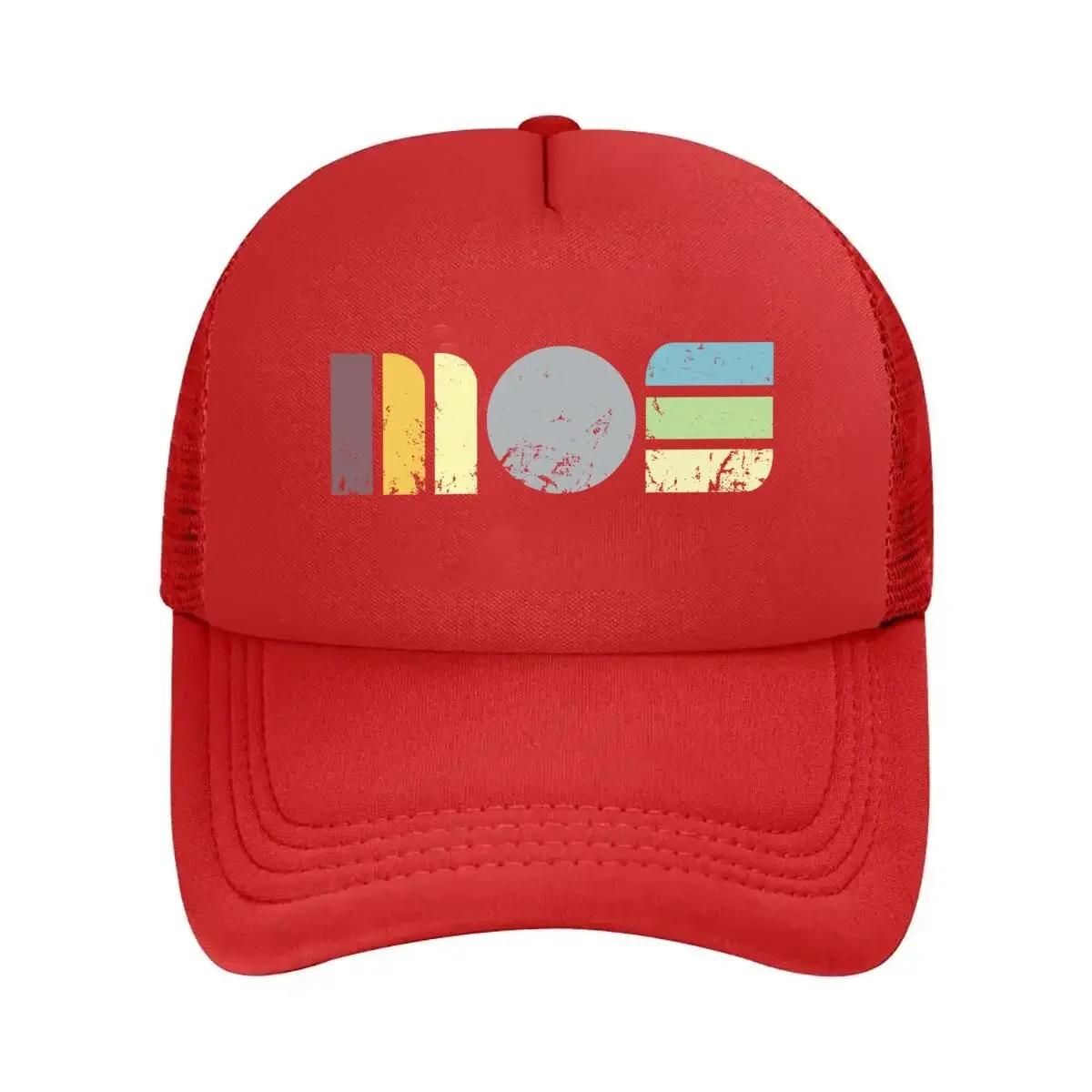 Color Block Logo Minimalist Inspired Abstract Brand Art Design Mesh Baseball Cap One Size