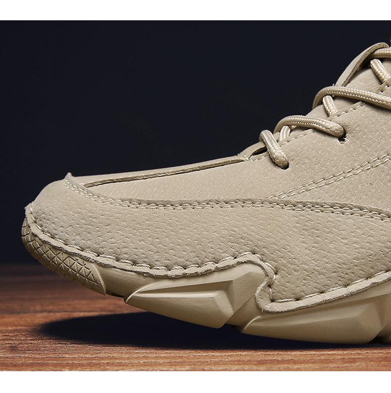 Men's Spring/Autumn Casual Short Boots - Trendy Outdoor Footwear