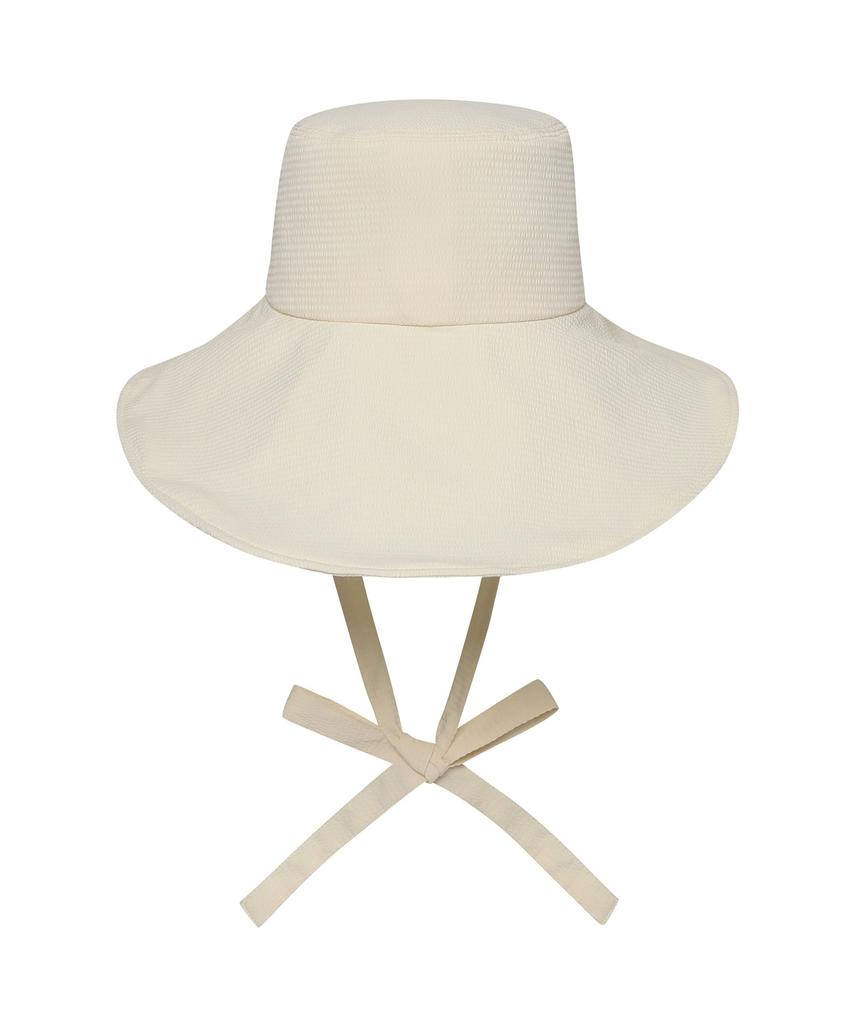 BBC EARTH Cool Sucker Two-Way Ribbon Hat Vanilla