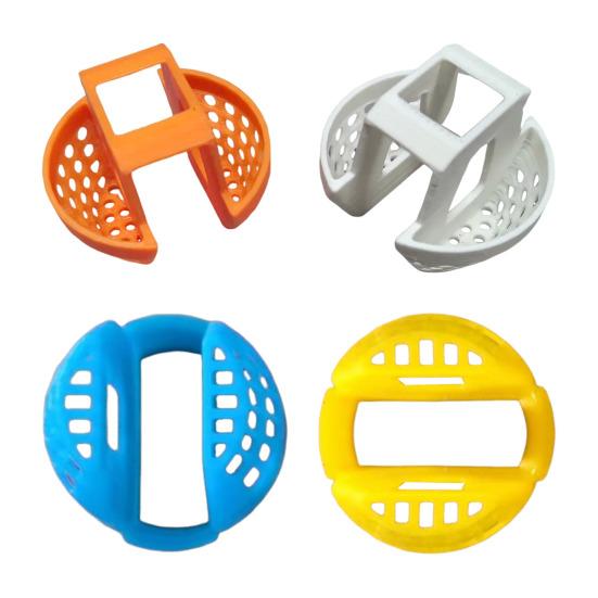 25Pcs 3D Printed Washbasin Filter Hair Catcher Filter 35mm Inlet Sink Water Filter Reusable Drain Strainer for Bathroom Kitchen