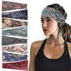 Sweat-absorbing Wide Hairband Non-slip Sports Cross Headband Fashion Hair Band
