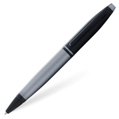 CROSS Ballpoint Pen Flat Matte Gray Regular Import Product Oil-Based NAT0112-26
