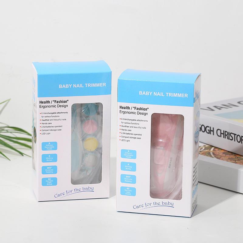 Electric Baby Nail Grinder & Clipper Set for Newborns