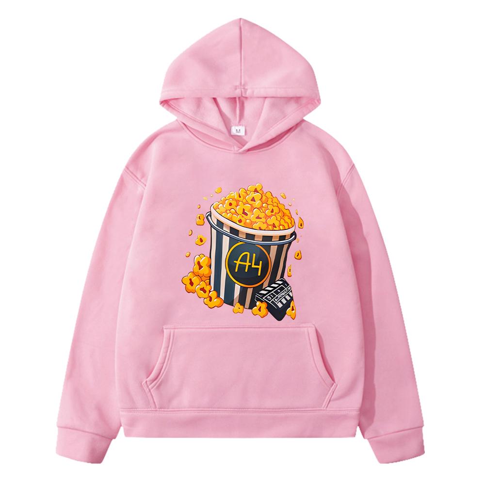 

Merch A4 Lamb Autumn аниме толстовка с капюшоном для мальчиков куртка Пуловер Vlad A4 Kawaii толстовки флисовая толстовка y2k sudadera детская одежда для девочек 160 розовый