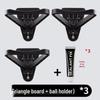 3-piece set with regular adhesive, large & small sizes