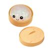 Simulated Colorful Dumpling Squishy Stress Relief Steamed Stuffed Bun Super Soft Slow Rising Decompression Toy for Birthday Gift
