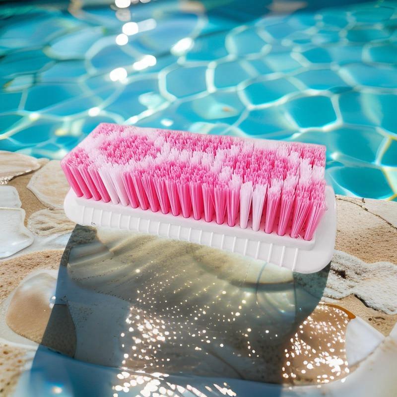 

Hard Bristle Nylon Brush, Cleaning and Laundry Brush, Non-damaging Clothes Brush, Laundry and Shoe Cleaning Brush рожевий