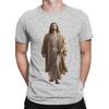 Jesus Coming Out Of My Cave TShirts for Unisex Funny 100 Cotton Tees Round Collar Short Sleeve T Shirts Plus Size Clothing
