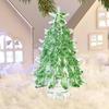Crystal Christmas Table Tree Decor Holiday New Year Gifts