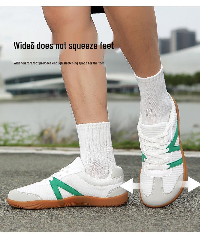 Cross-Border Wide-Toe Barefoot Hiking Fitness Shoes for Men & Women - Breathable Casual Sports Shoes.
