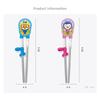 Edison Pororo Stainless Steel Stage 1 Learning Chopsticks for Kids (Right Hand)