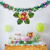 Table Hawaiian Grass Skirt Set Party Decorations Set For For Beach Summer Party