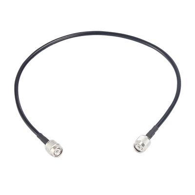 TNC Male To BNC Male Adapter Cable: 50 Ohm Microphone Antenna Extension
