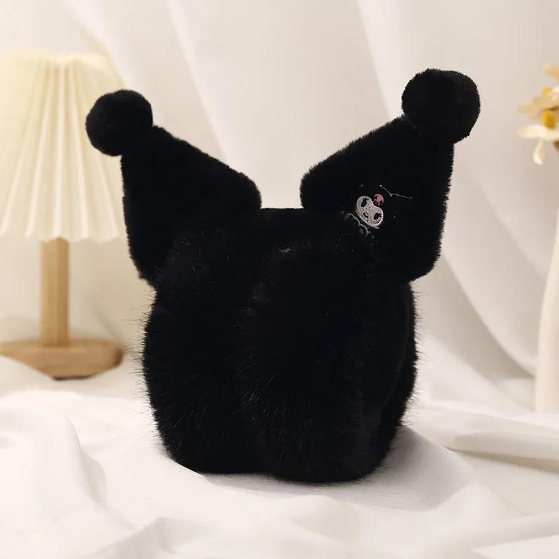 

Sanrio cute cartoon earmuffs suitable for boys and girls for winter warmth plush foldable ear covers warm and foldable ear muffs