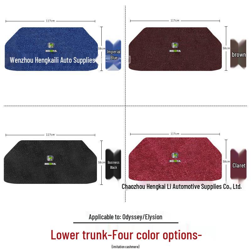 Custom Car Mats for 2015-2026 Honda Odyssey & Elysion Models