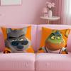Popolare film d'animazione I Cattivi Federa Morbida Facile da Lavare Copricuscino Versatile per Divano Letto Viaggio e Ufficio