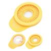 Efficient Fruit Brush Multipurpose Plastic Corn Yam Radish Wash Brush for Home