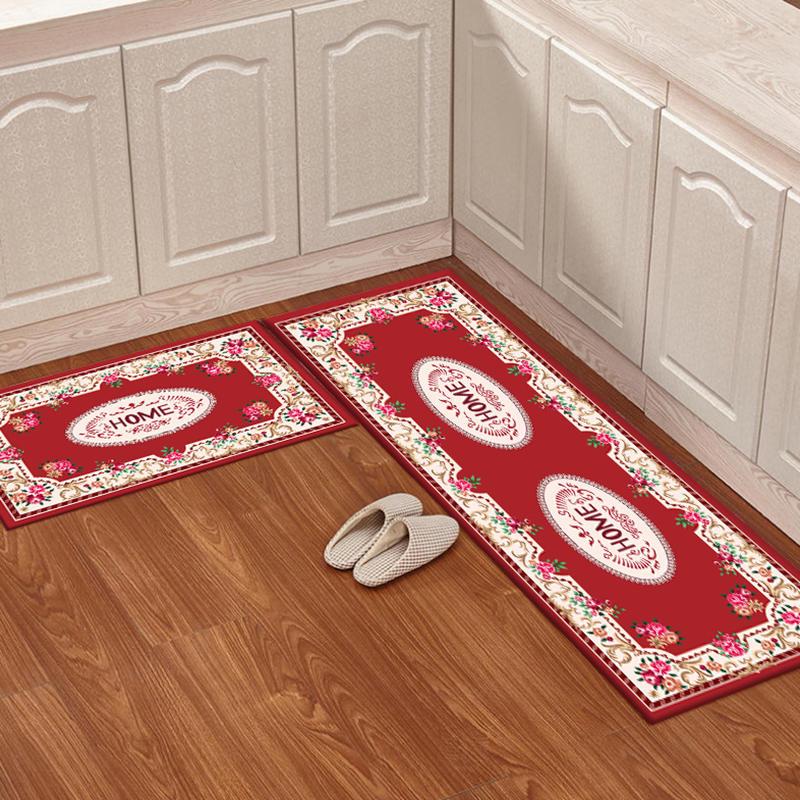 Absorbent Kitchen Floor Mats: Oil-Proof, Waterproof, Anti-Slip Mats for Home Entrances