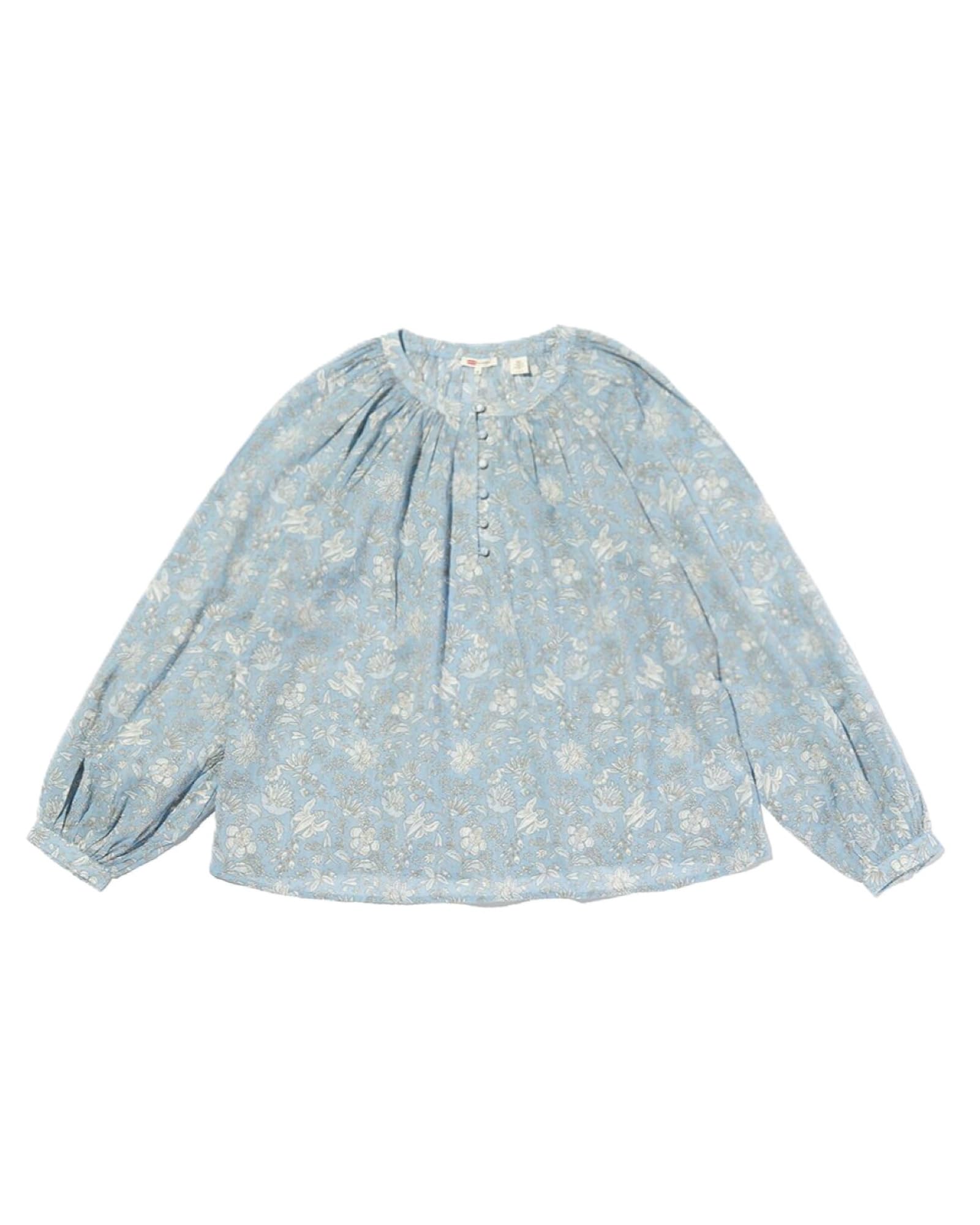 Levi s EMERIE Effortless Shirt Long Sleeve Women s 0001 blue