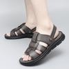Fashion New Leather Adult Wading Shoes Male Outdoor Luxury Sandals Big Size 38-46 Summer Soft Sole Sandals Casual Designer Beach Shoes
