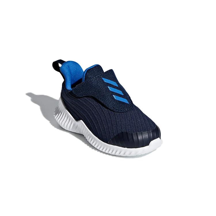 Adidas Fortarun Hook and loop Breathable Low top Toddler Shoes Dark Blue Infant And Toddler BB9262