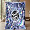 Bayern Munich Theme Blanket Soft Flannel Blanket Plush Throw Blanket Cozy Sofa Bed Blanket for Home Decor