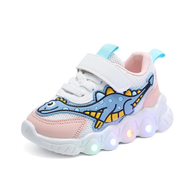 2024 Frühling Neue Cartoon Jungen Sportschuhe Mädchen Mesh Atmungsaktiver Schuh Kleine Mittlere Kinder Baby Leichter Schuh Sneaker Kind Sneaker