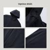 EMZ Men's Autumn/Winter Hooded Windbreaker Jacket