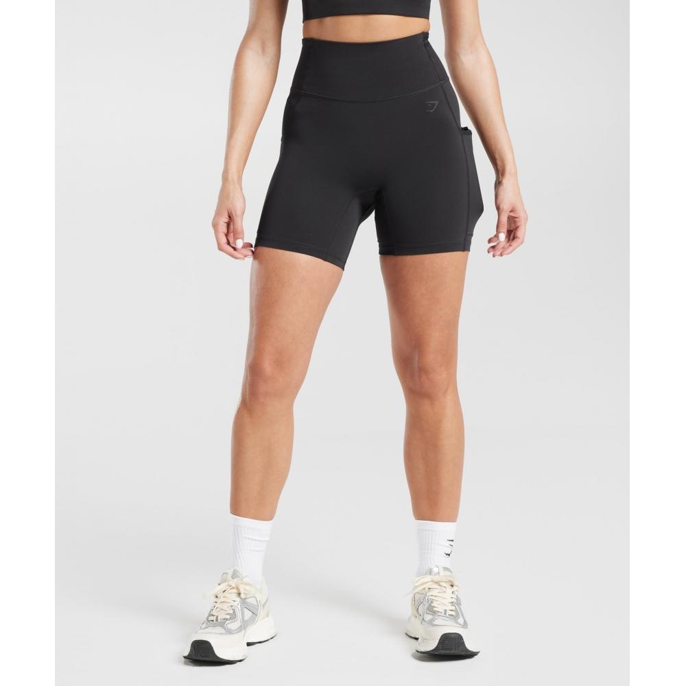 Gymshark Pocket Shorts Black B4a8w Bbbb