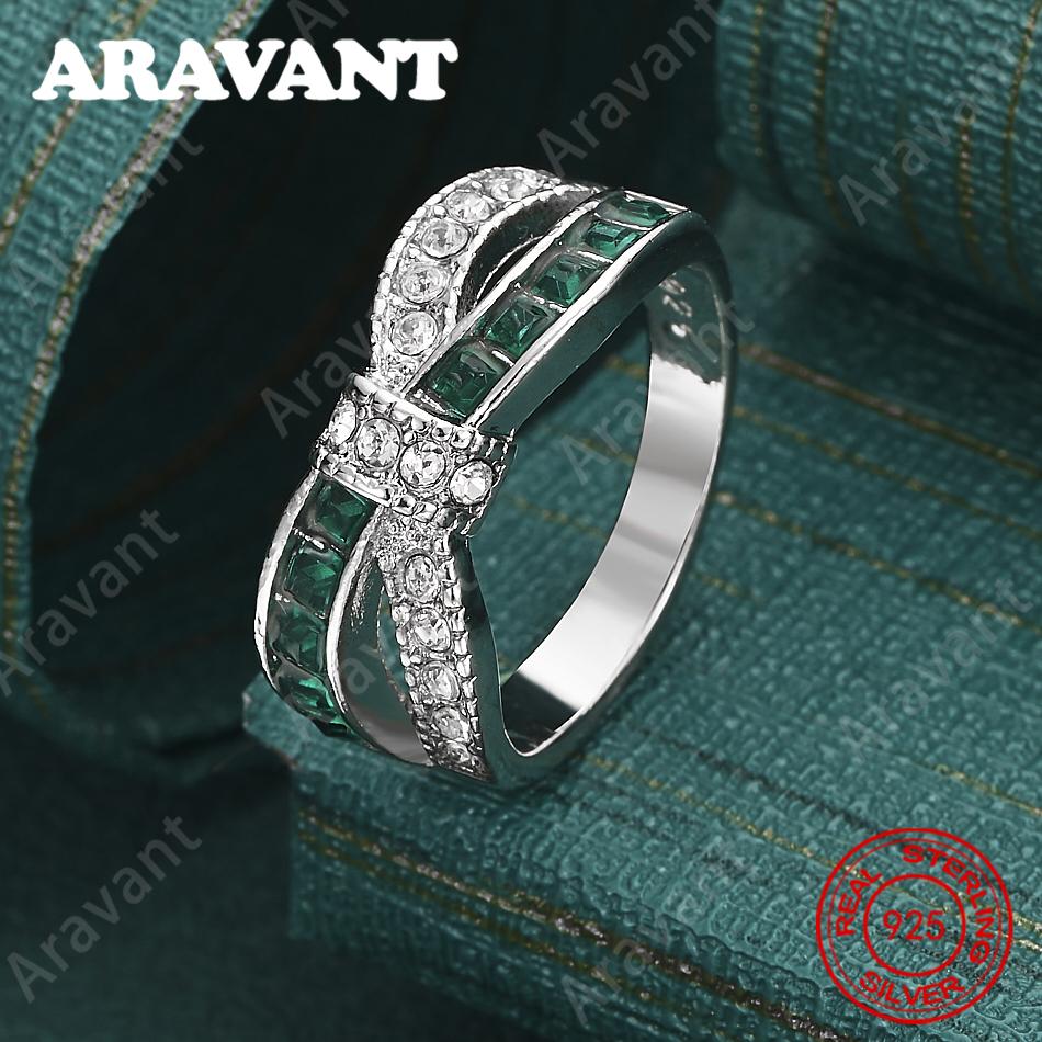CopperZircon Interlaced Multicolor Ring For Women - Exquisite And Lovely Wedding Party Jewelry