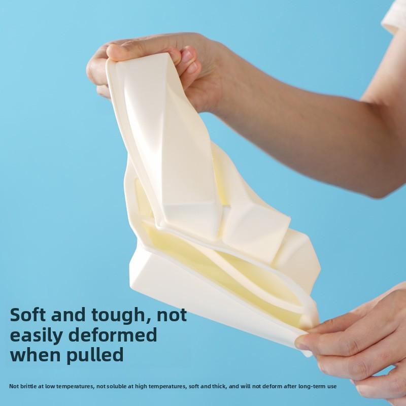 Strip shap Ice Cube Trays Giant Silicone Ice Cubes Square Tray Mold Non-toxic Durable Easy-Release Ice Cube Molds Wine Ice Cube