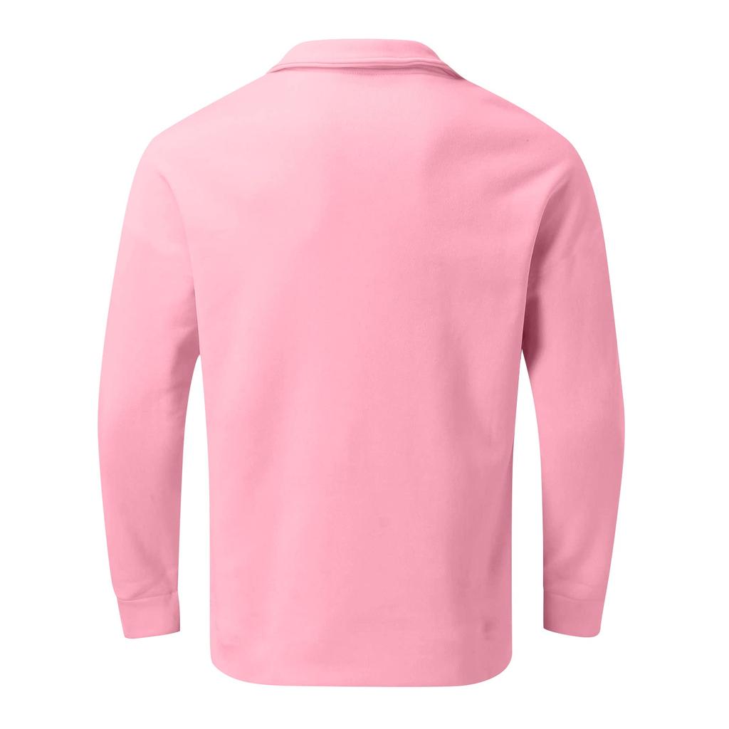 Herren Outdoor Vintage V-Ausschnitt Knopf Langarm Mode Sport T-Shirt