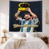 Messi Custom Your Name Wall Decor Tapestry Art For Pet Memorial Birthdaywedding Party Backdrop Family Gift