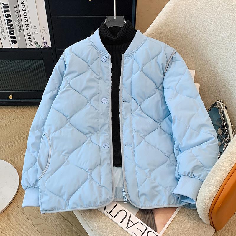 Preppy Style Short Cotton Jacket Women's 2025 Winter New Thickened Cotton Jacket Cotton Jacket