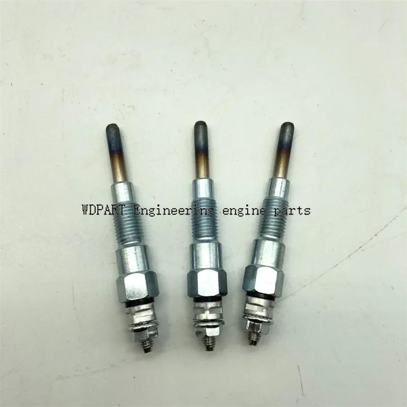 3 ШТ 16851-65510 Новая свеча накаливания для Kubota D722 D902 D905 D1005 D1105 B1700 16851-65512 16854-65510 16854-65512