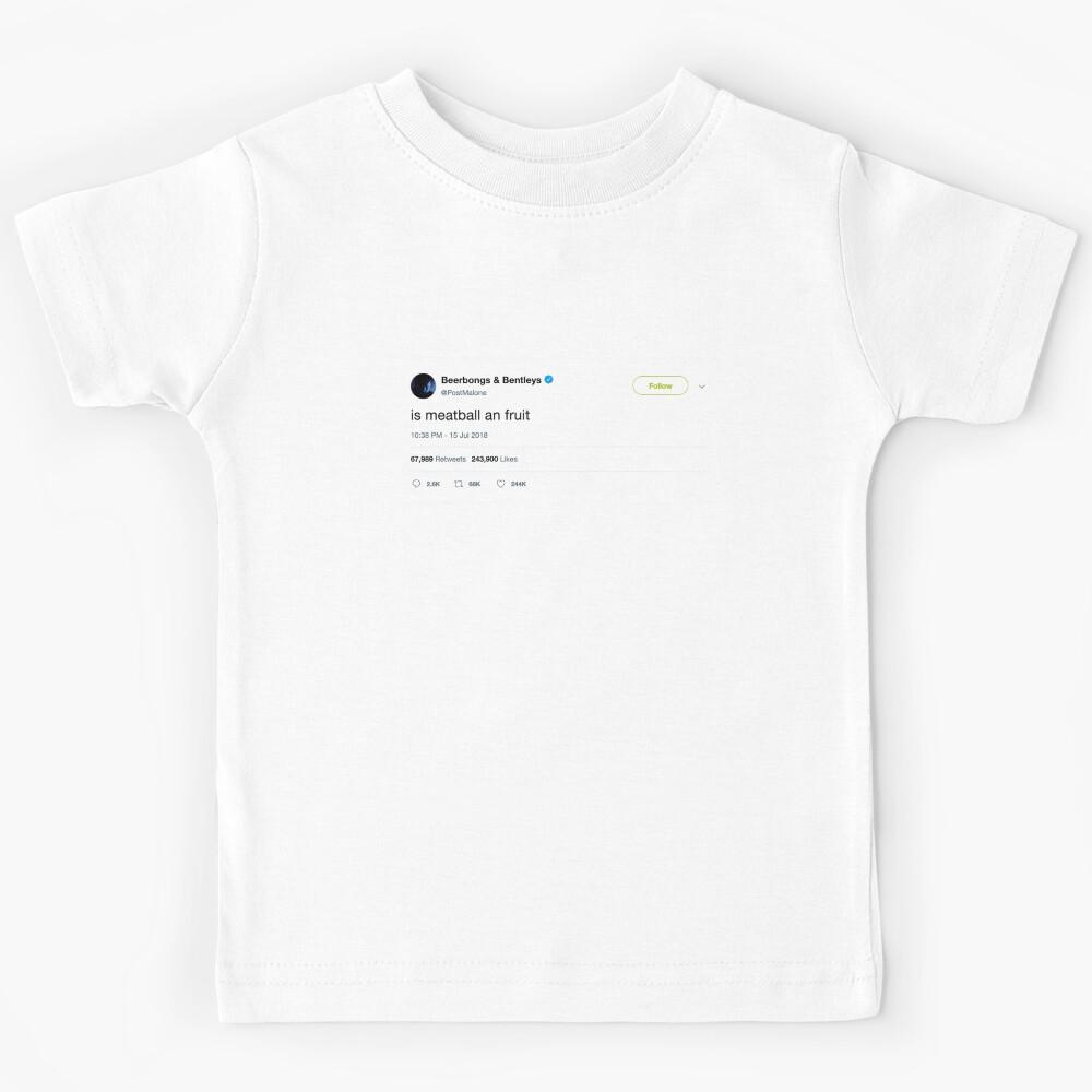 Post Malone Iconic Tweet Kids T-Shirt 170