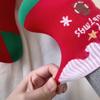 5Pairs Christmas Socks Autumn Winter Cute Cartoon Santa Claus Mid-Calf Socks For Women Soft Breathable Warm Couple Socks