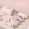 Foldable Toileting and Makeup Large Capacity Portable Makeup Bag, Travel Waterproof Four In One Detachable Packaging and Storage